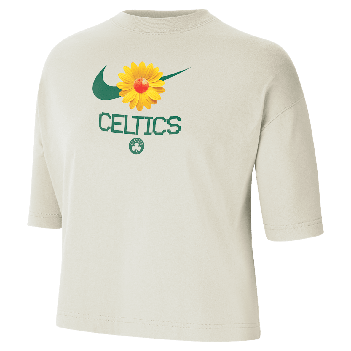 Boston Celtics Courtside Boston Celtics Courtside Women's Nike NBA Boxy T-Shirt