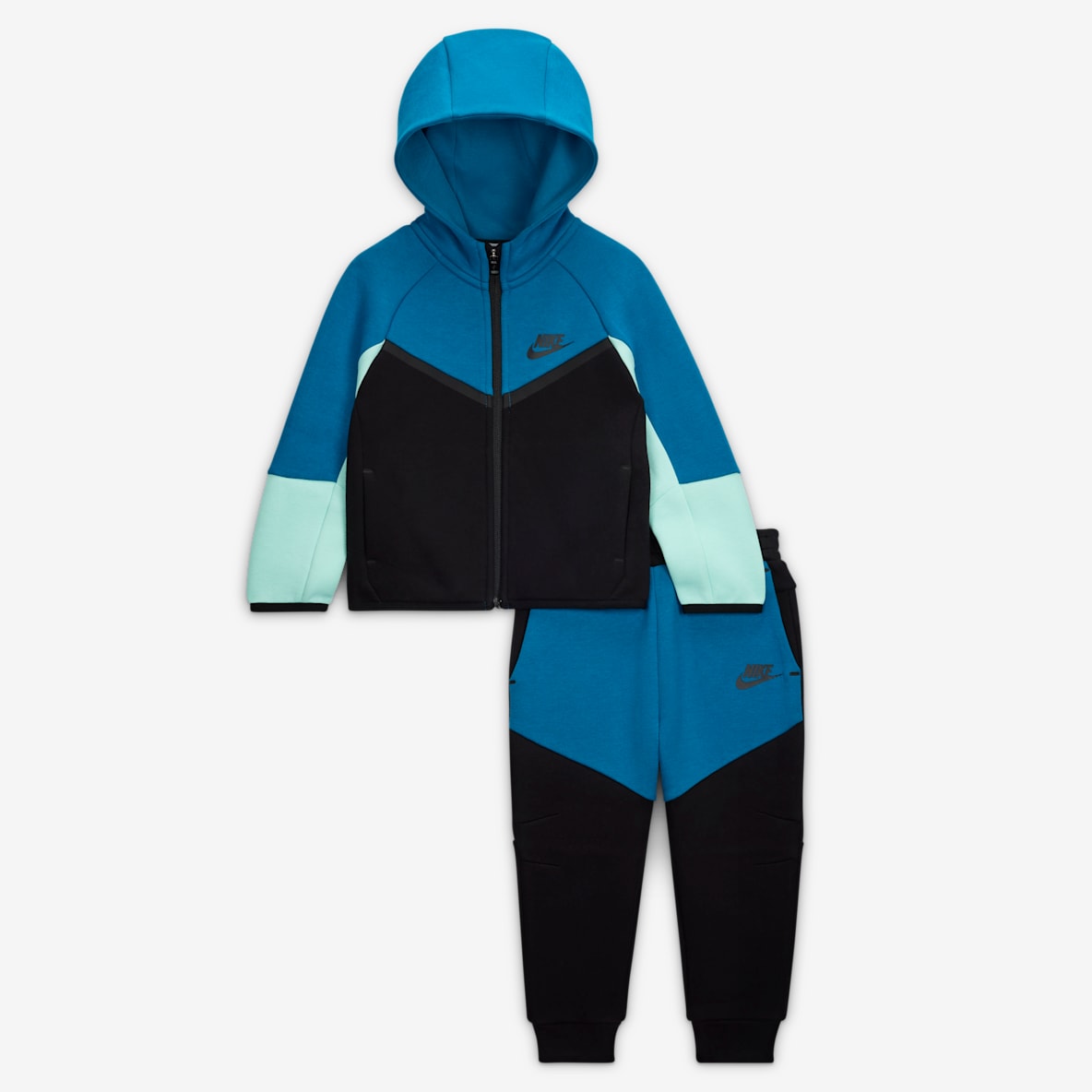 Nike Sportswear Completo in 2 pezzi con zip a tutta lunghezza Tech Fleece – Bebè