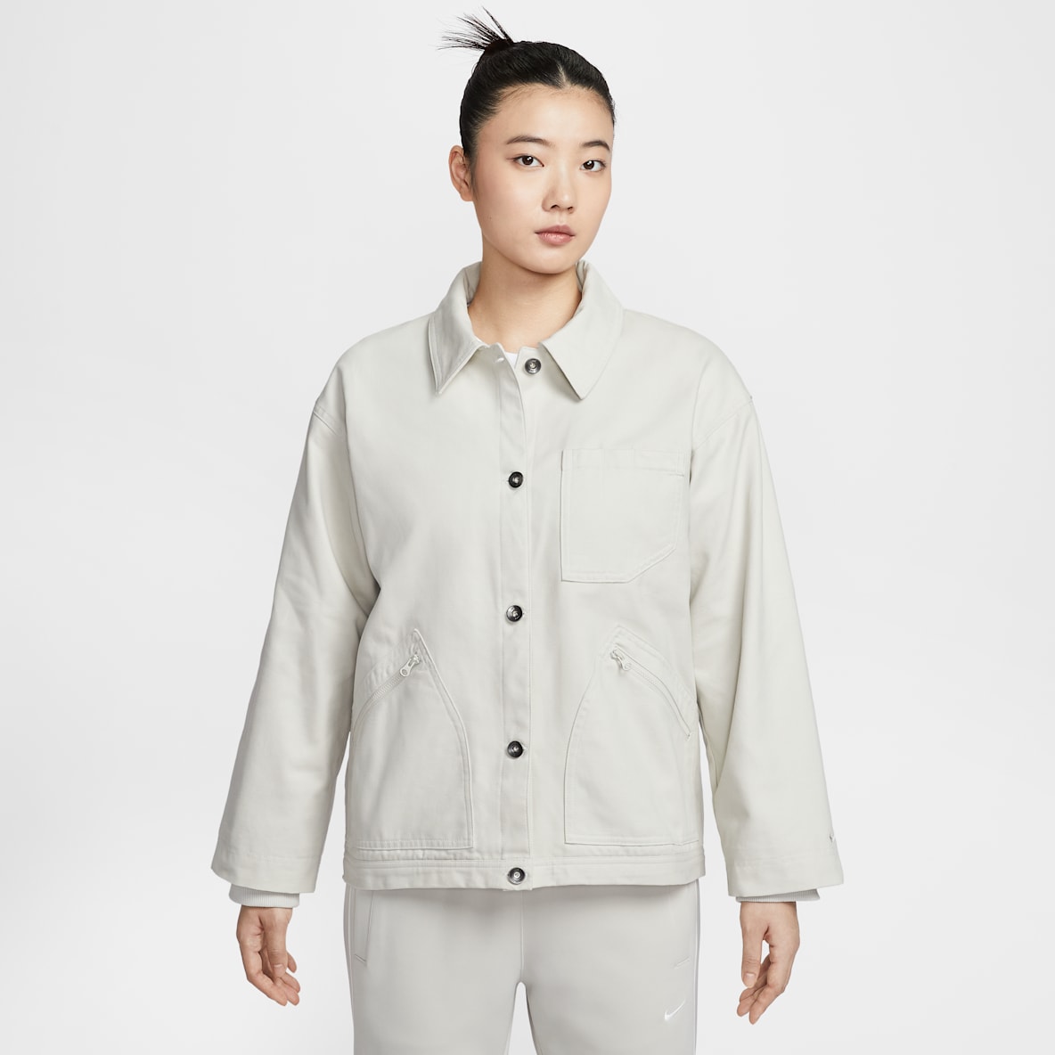 나이키 스포츠웨어 나이키 스포츠웨어 여성 오버사이즈 반 재킷