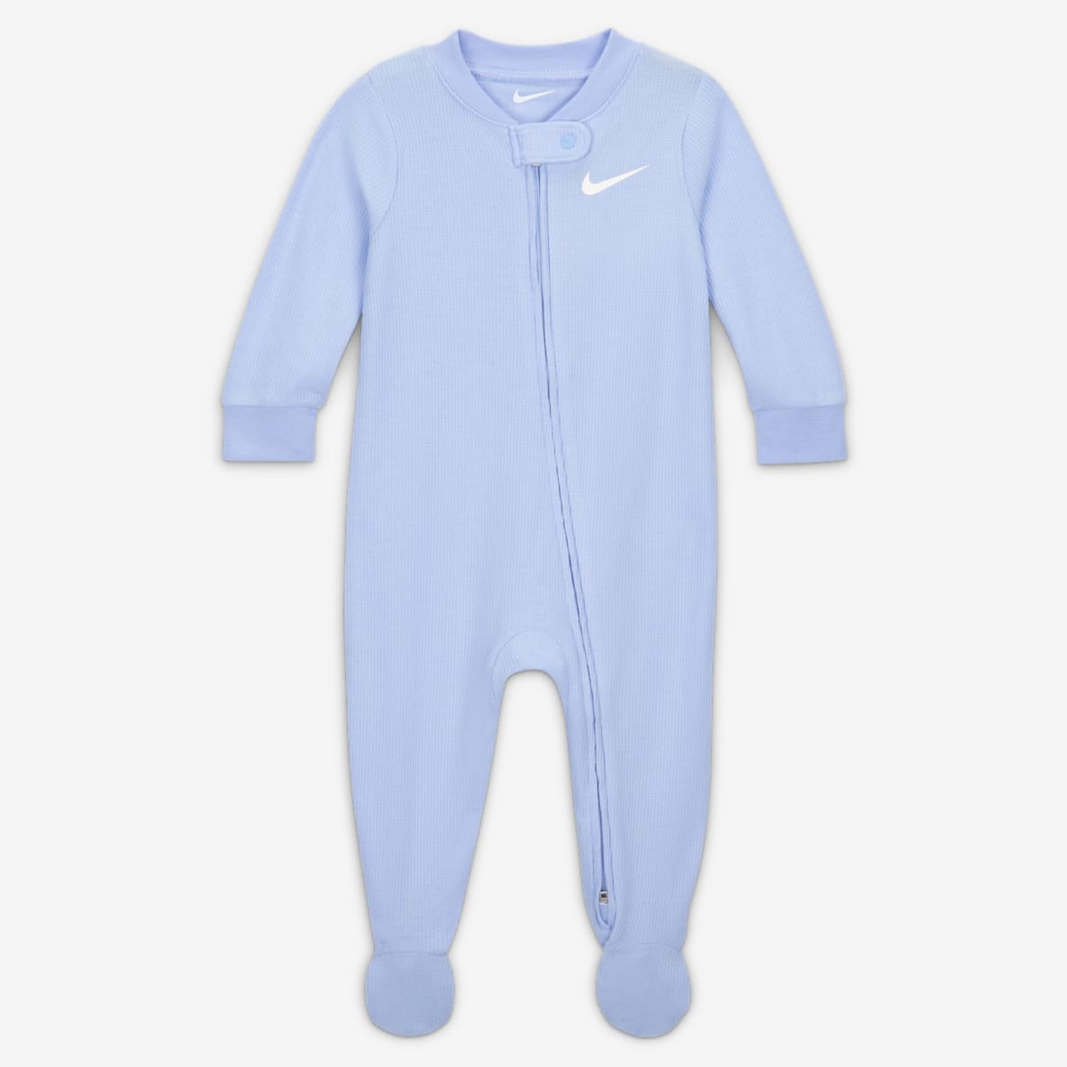 Nike Baby (0-9M) Viscose Waffle Knit Footed Coverall