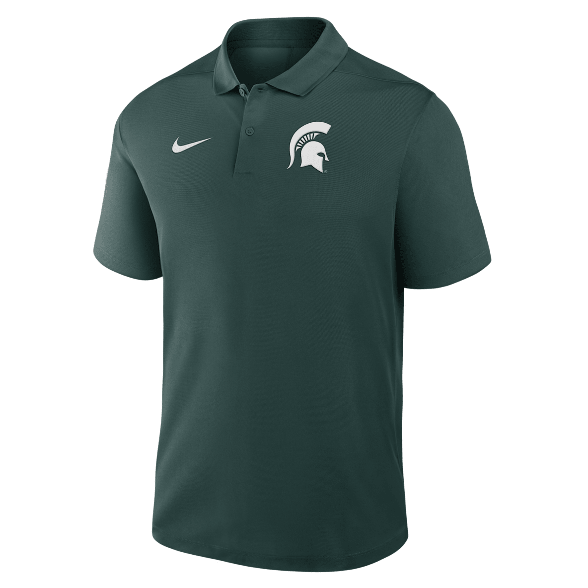 Michigan State Primetime Victory Primary Logo Michigan State Primetime Victory Primary Logo Men's Nike Dri-FIT College Polo