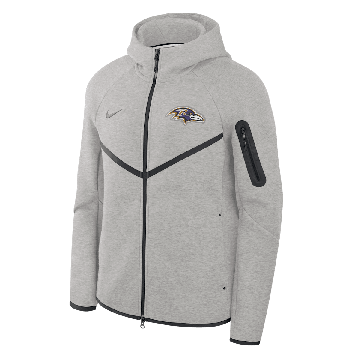Baltimore Ravens Tech Fleece Windrunner Baltimore Ravens Tech Fleece Windrunner Men's Nike NFL Full-Zip Hooded Jacket