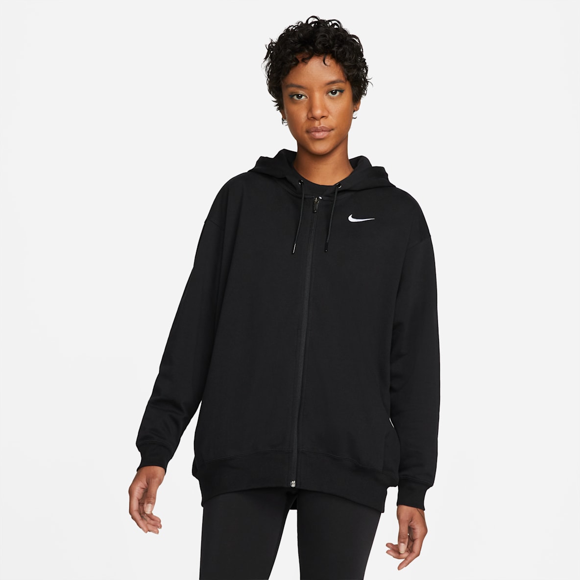 Nike Sportswear Women's Oversized Jersey Full-Zip Hoodie
