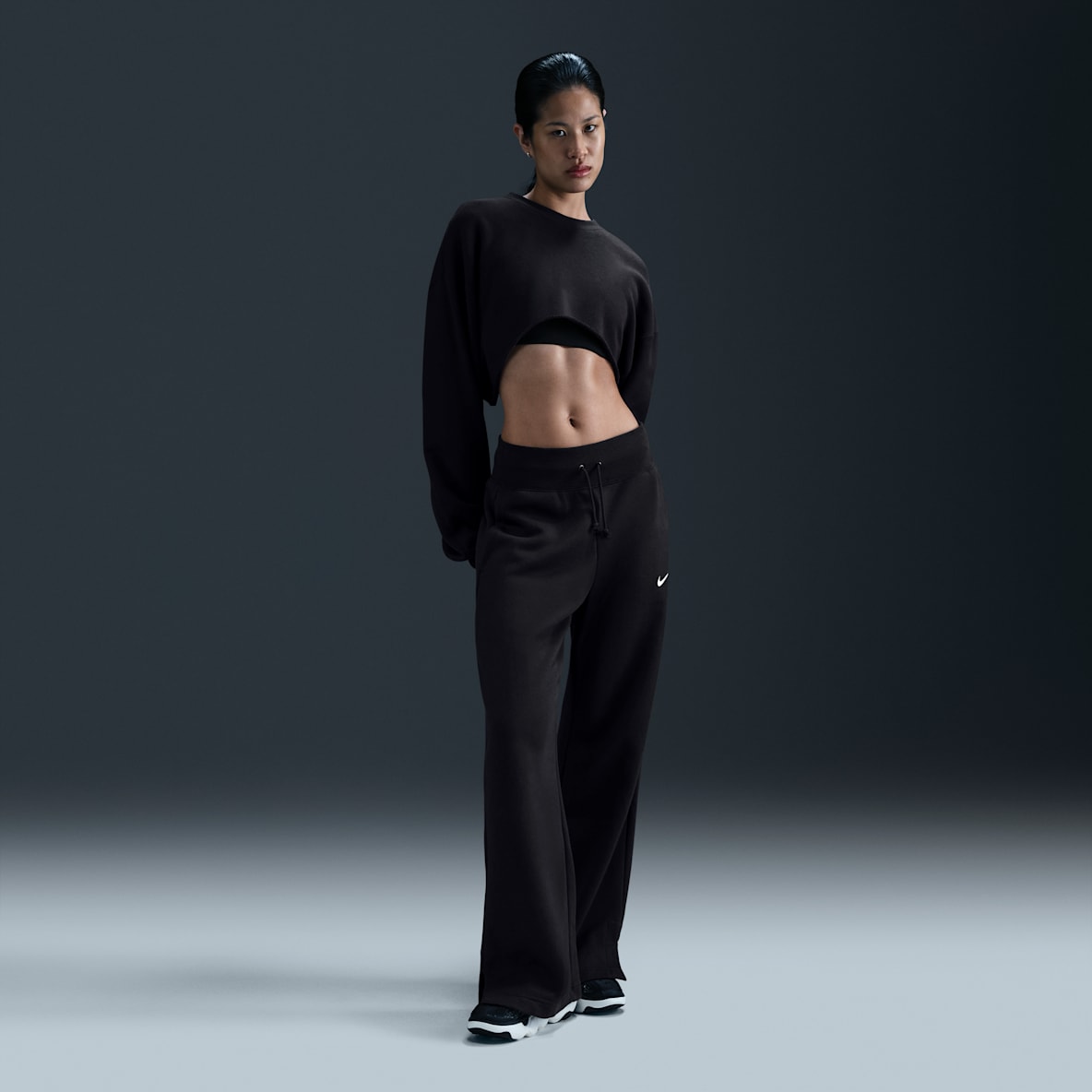 Nike Sportswear Phoenix Fleece Nike Sportswear Phoenix Fleece Women's High-Waisted Wide-Leg Tracksuit Bottoms