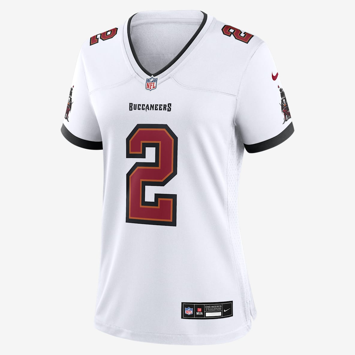 Emeka Egbuka de los Tampa Bay Buccaneers Jersey Nike de la NFL Game para mujer