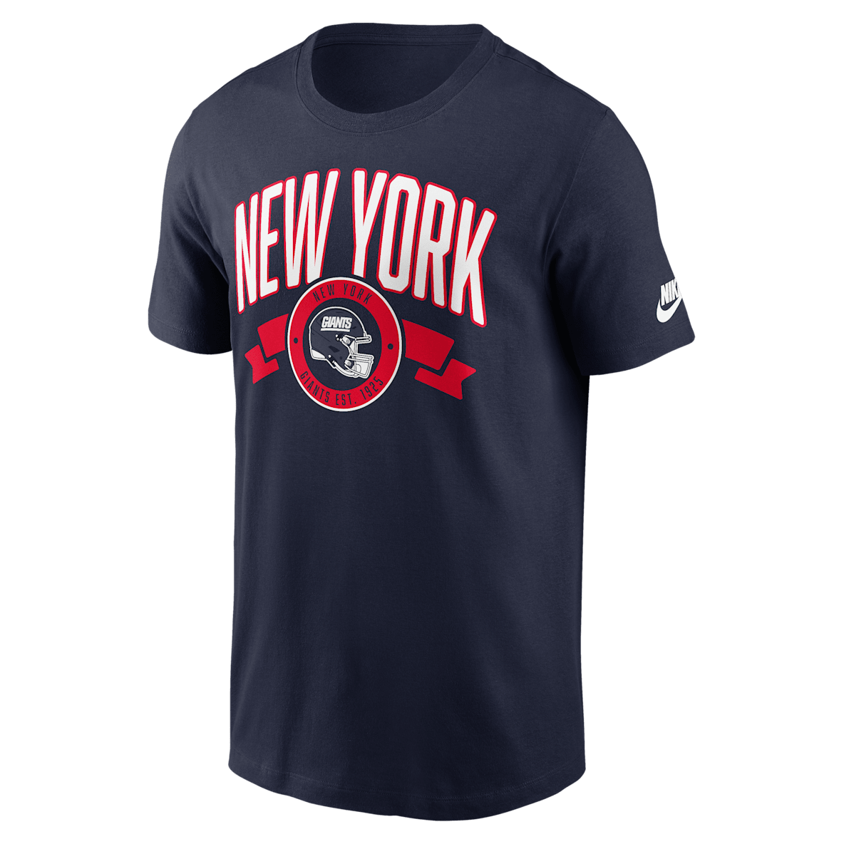 New York Giants Rewind Front And Back Hit Essential New York Giants Rewind Front And Back Hit Essential Men's Nike NFL T-Shirt