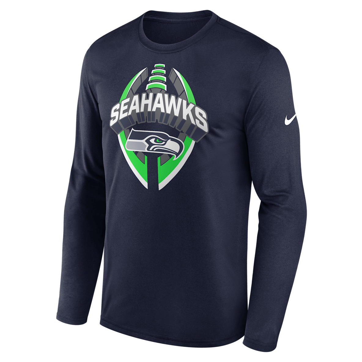 Seattle Seahawks Legend Icon Men's Nike Dri-FIT NFL Long-Sleeve T-Shirt