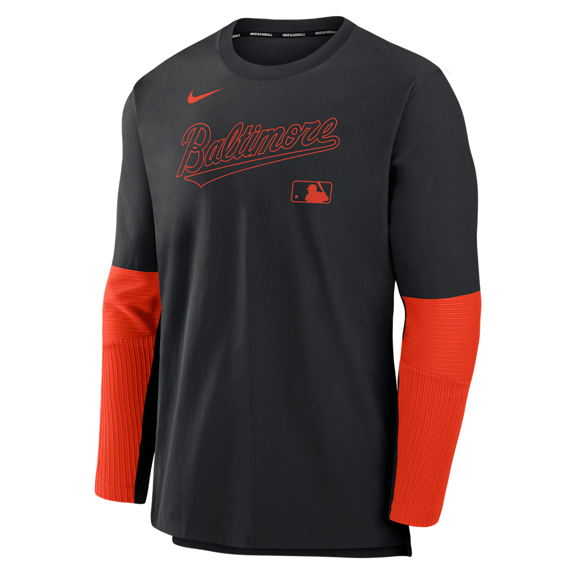 Baltimore Orioles Authentic Collection Player Baltimore Orioles Authentic Collection Player Sudadera sin cierre Nike Dri-FIT de la MLB para hombre
