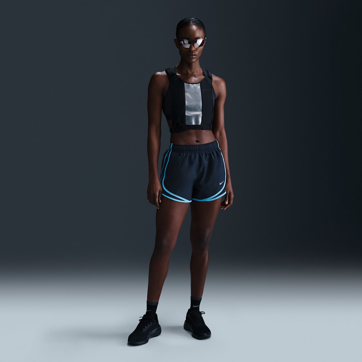 Nike Tempo Nike Tempo Shorts de correr Dri-FIT de tiro medio con forro de ropa interior para mujer