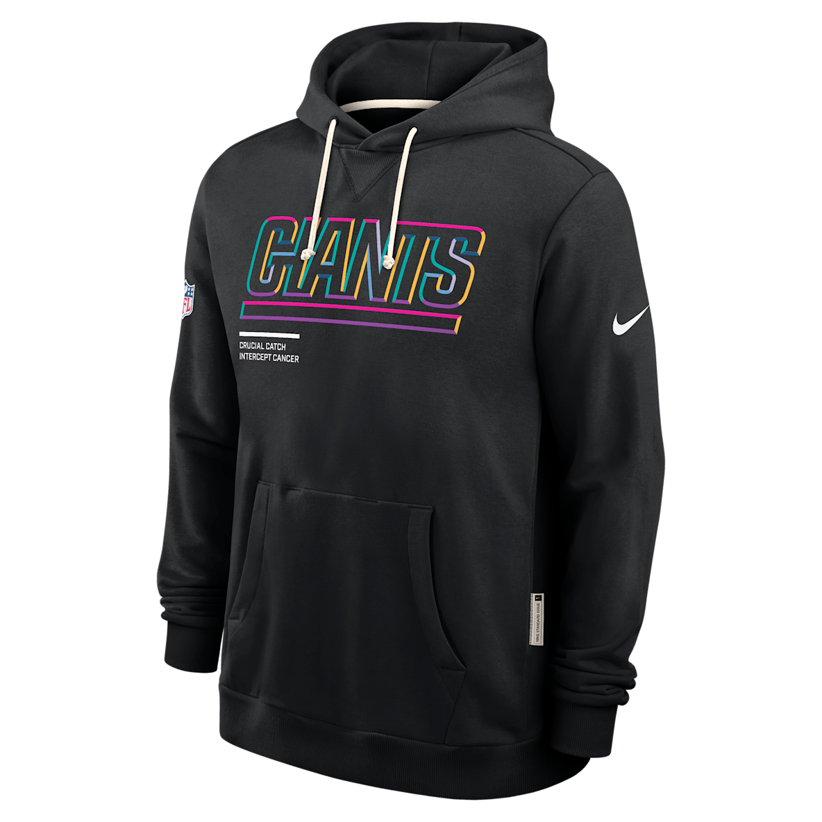 New York Giants Crucial Catch Sideline New York Giants Crucial Catch Sideline Men's Nike Dri-FIT NFL Pullover Hoodie