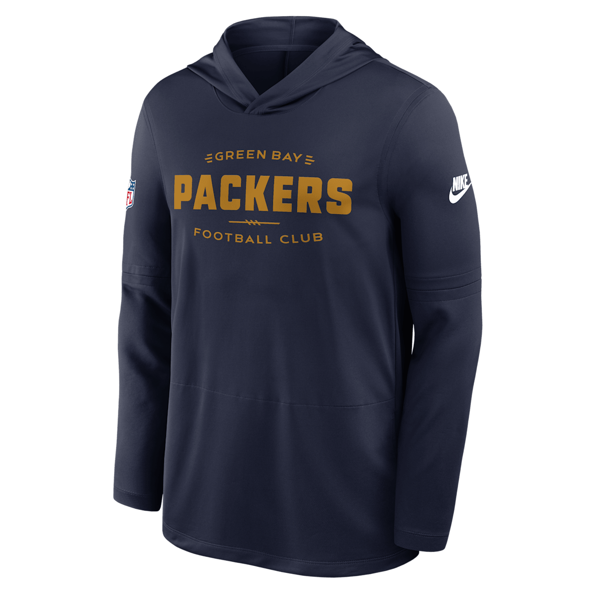 Green Bay Packers Pass Accuracy Green Bay Packers Pass Accuracy Men's Nike Dri-FIT NFL Long-Sleeve Hooded Top