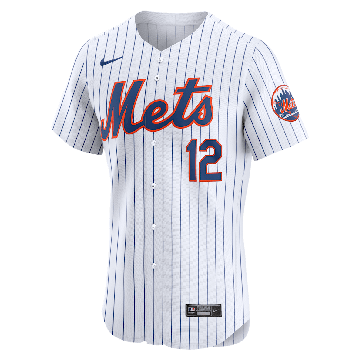 Francisco Lindor New York Mets Francisco Lindor New York Mets Men's Nike Dri-FIT ADV MLB Elite Jersey