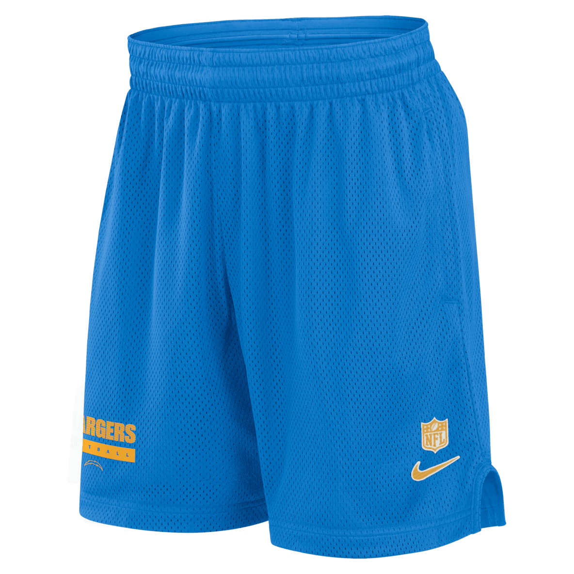 Los Angeles Chargers Sideline Los Angeles Chargers Sideline Shorts Nike Dri-FIT de la NFL para hombre