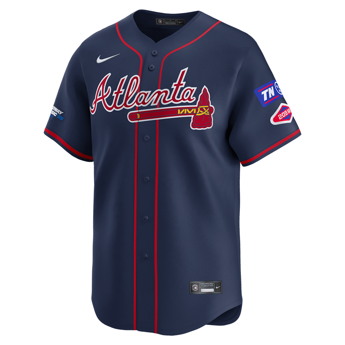 Atlanta Braves Bristol Atlanta Braves Bristol Men's Nike Dri-FIT ADV MLB Limited Jersey