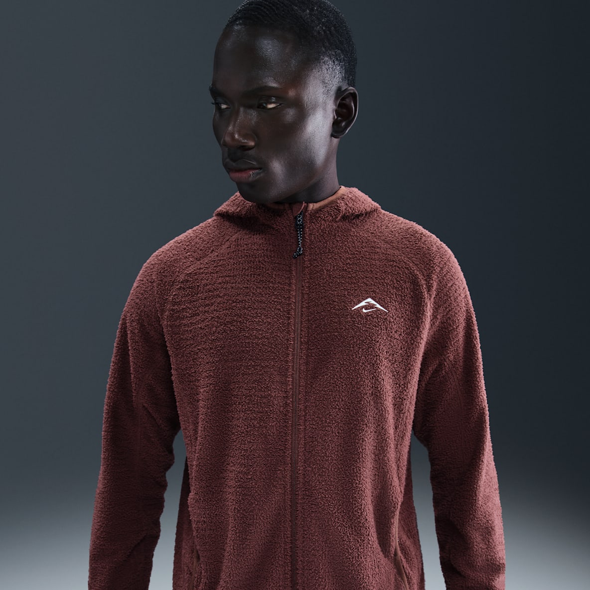 Nike Trail Nike Trail Dri-FIT Fleece-Laufjacke (Herren)