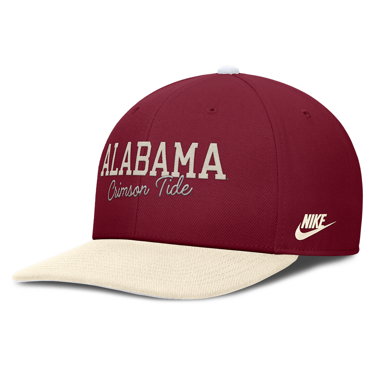 Alabama Legacy Script Men's Nike Dri-FIT College Adjustable Hat