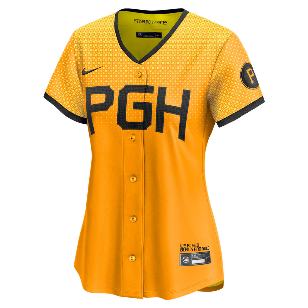 Roberto Clemente Pittsburgh Pirates City Connect Roberto Clemente Pittsburgh Pirates City Connect Women's Nike Dri-FIT ADV MLB Limited Jersey