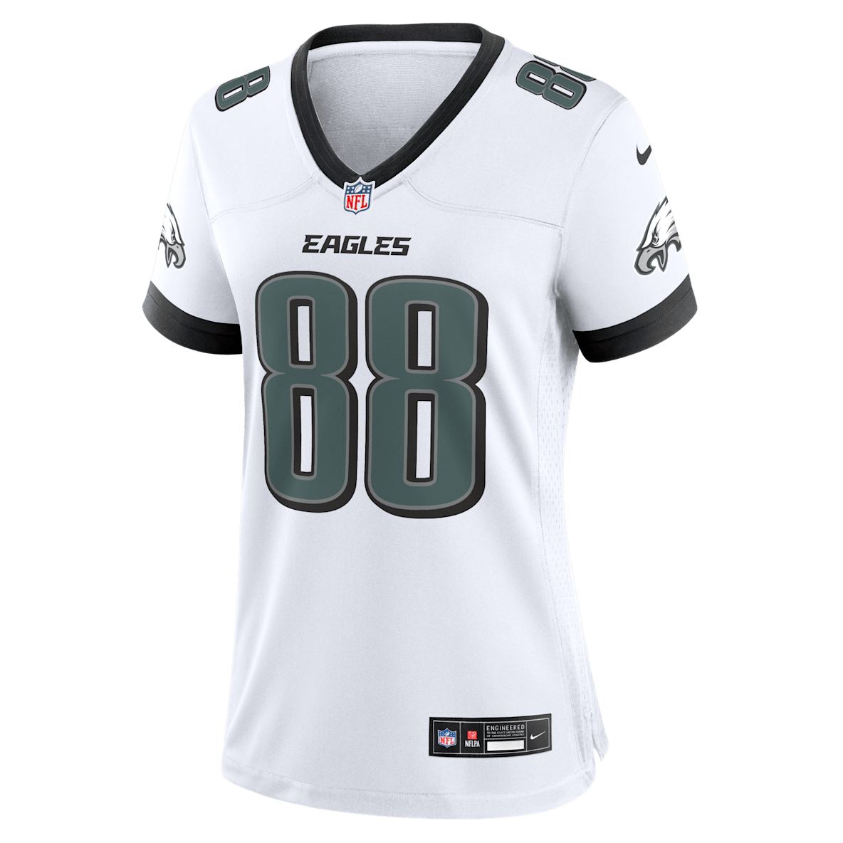 Dallas Goedert Philadelphia Eagles Dallas Goedert Philadelphia Eagles Women’s Nike NFL Game Jersey