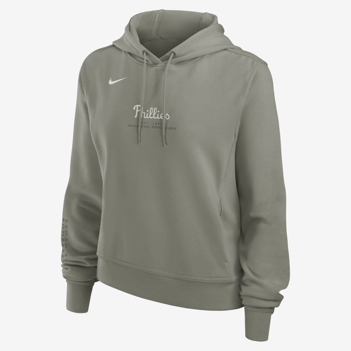 Philadelphia Phillies Performance One Philadelphia Phillies Performance One Women's Nike Dri-FIT MLB Pullover Hoodie