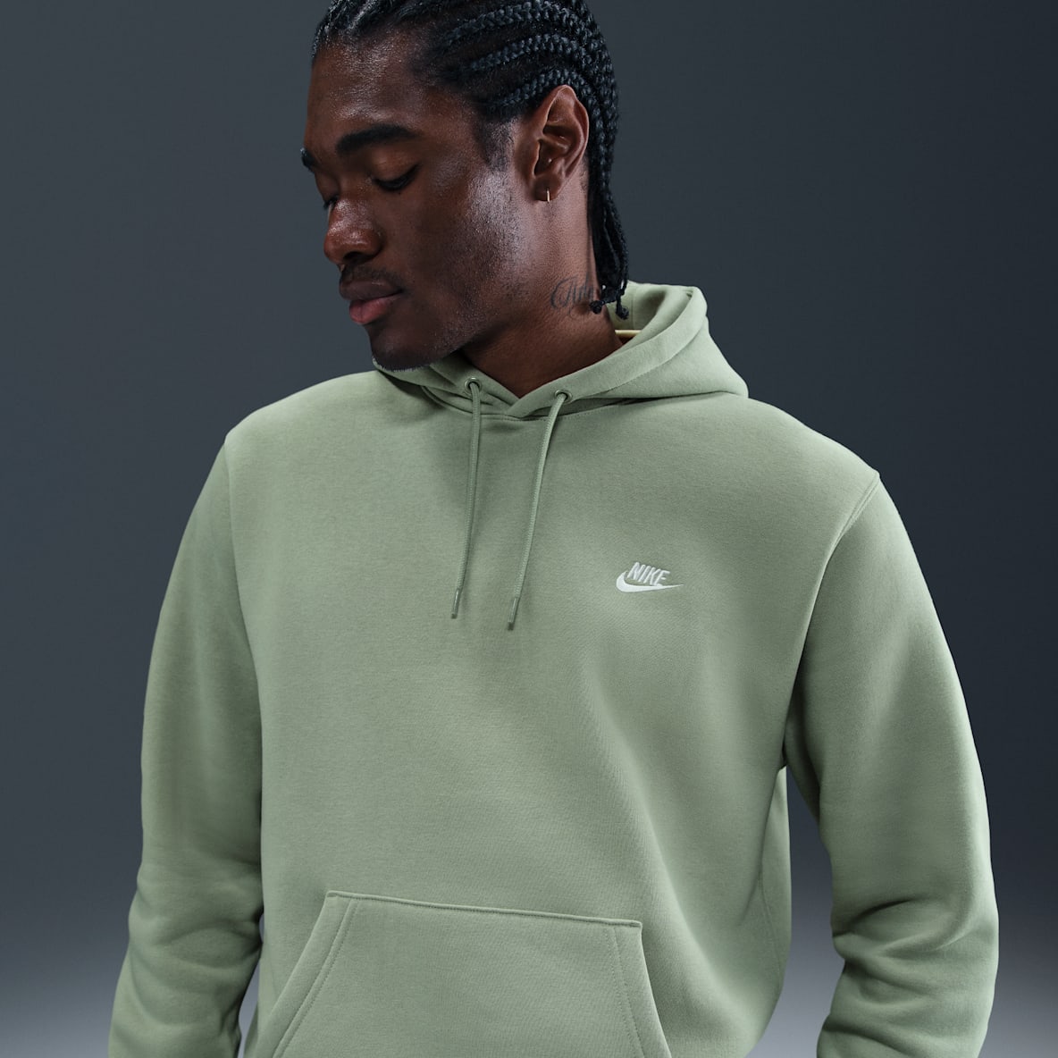 Nike Club Men's Pullover Fleece Hoodie