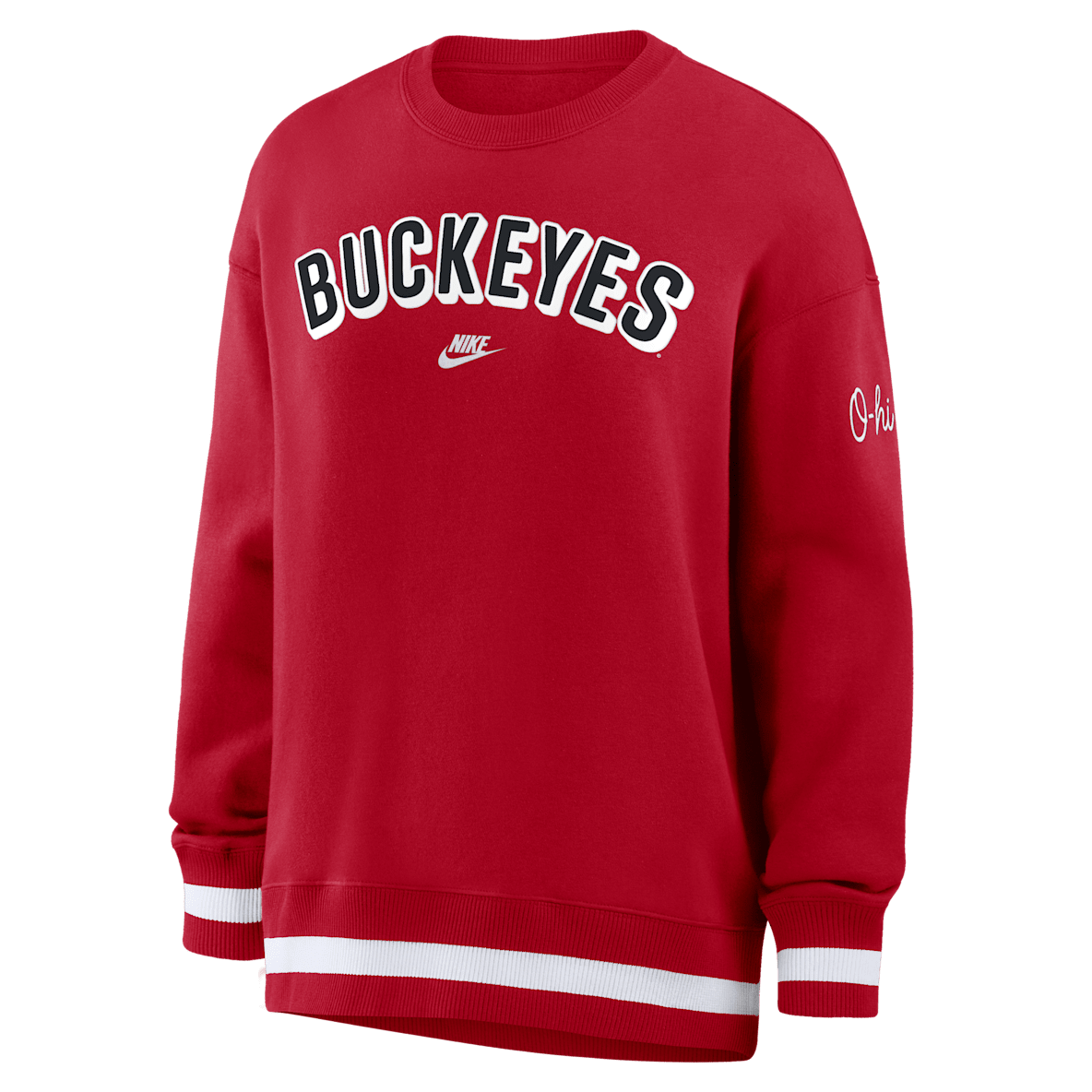 Ohio State Legacy Phoenix Ohio State Legacy Phoenix Women's Nike College Oversized Pullover Crew