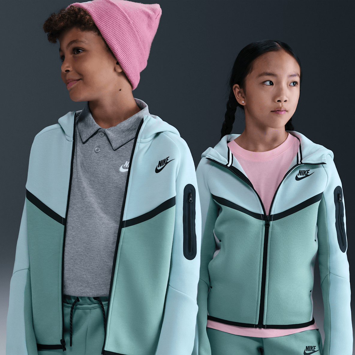 Nike Sportswear Tech Fleece Nike Sportswear Tech Fleece Hoodie met rits voor kids