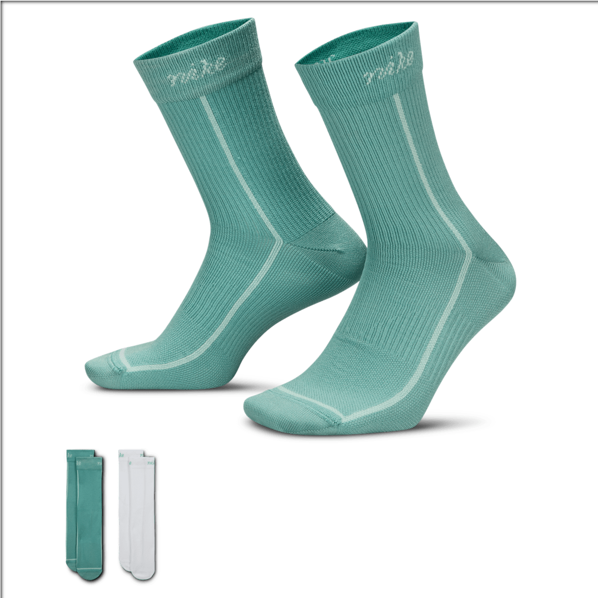 Nike Everyday Plus Nike Everyday Plus Women's Lightweight Crew Socks (2-Pair)