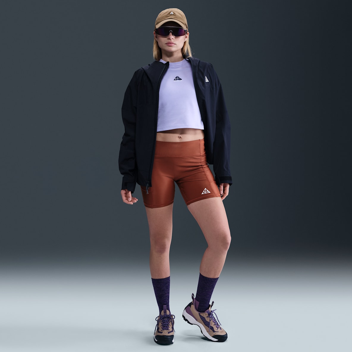 Nike ACG "Tree Frog" Nike ACG "Tree Frog" Shorts ADV Dri-FIT de tiro medio de 13 cm para mujer