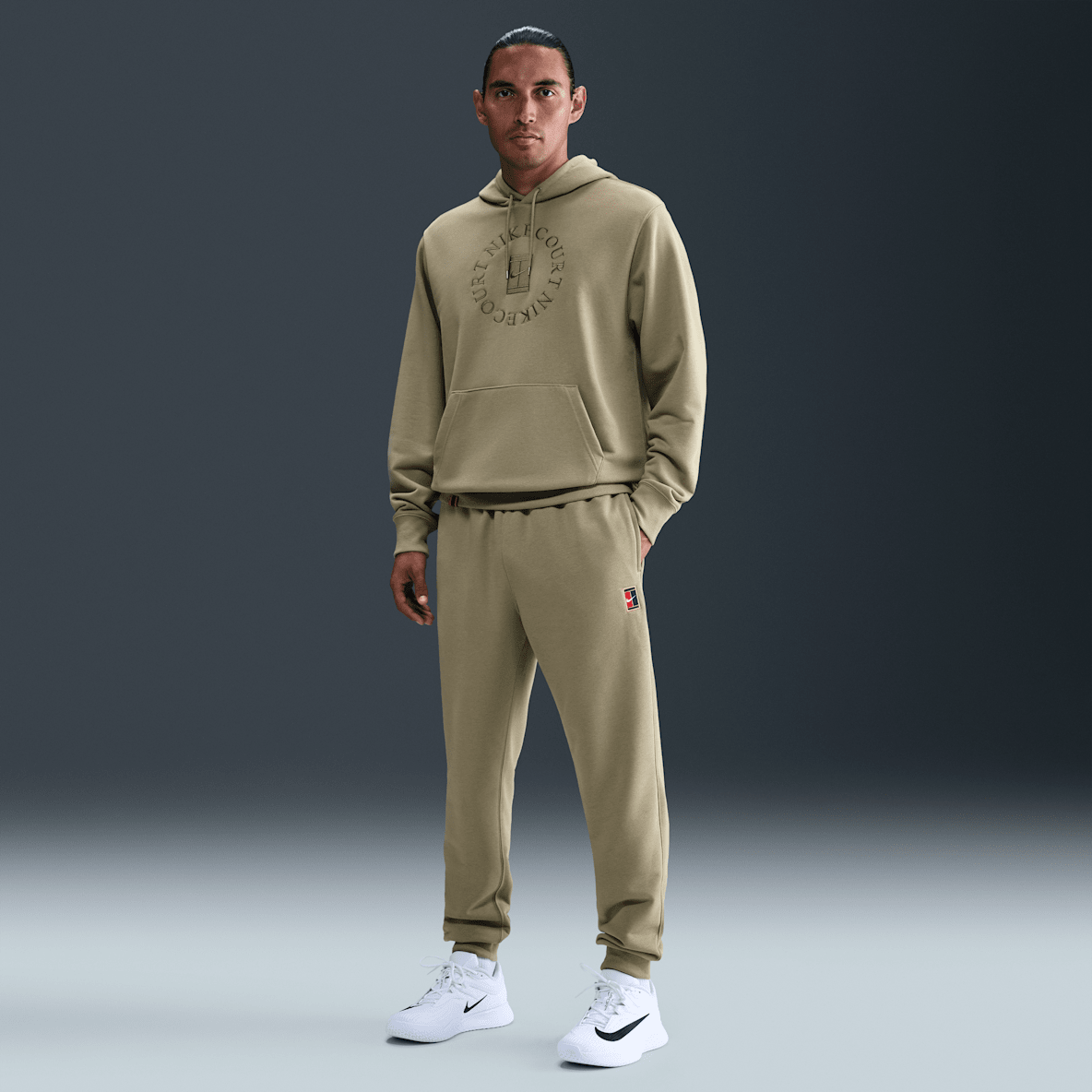 NikeCourt Heritage NikeCourt Heritage Dri-FIT Fleece-Tennis-Jogger (Herren)