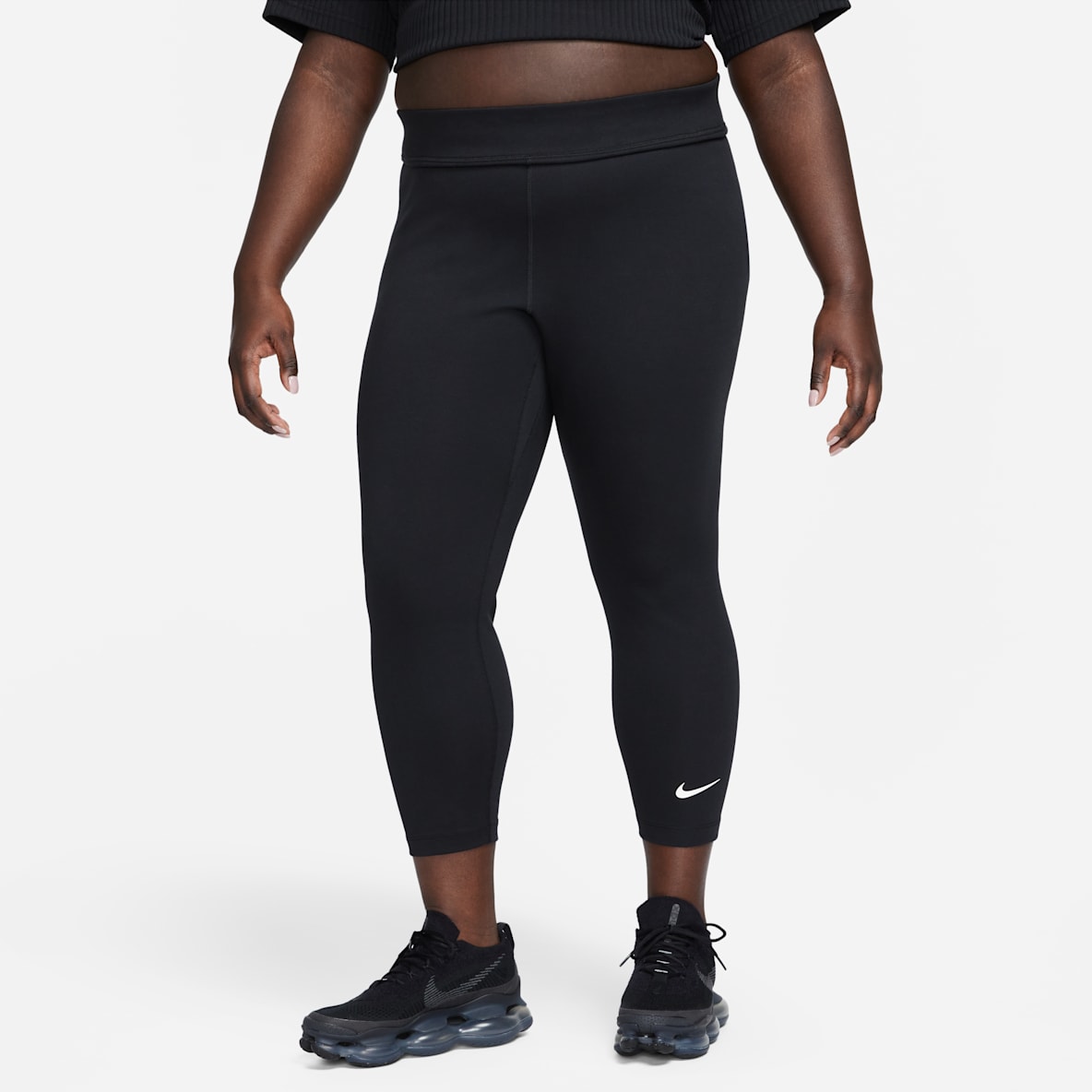 Nike Sportswear Classic Nike Sportswear Classic Leggings i 7/8-längd med hög midja för kvinnor (Plus Size)