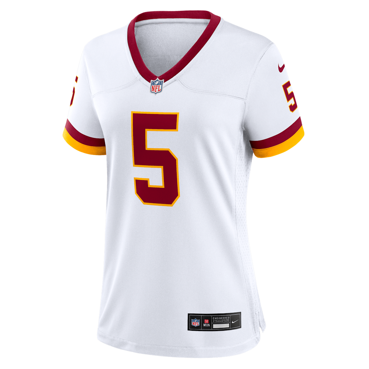 Jayden Daniels Washington Commanders Jayden Daniels Washington Commanders Women’s Nike NFL Game Jersey