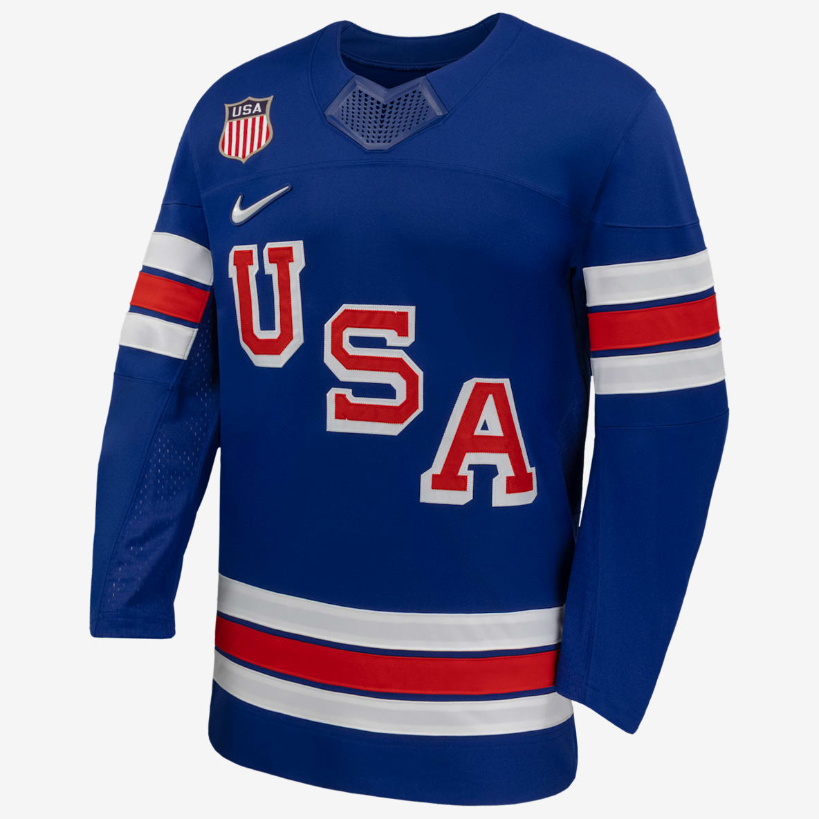 Nike "Team USA" 2026 Winter Olympics Nike "Team USA" 2026 Winter Olympics Camiseta de hockey para hombre