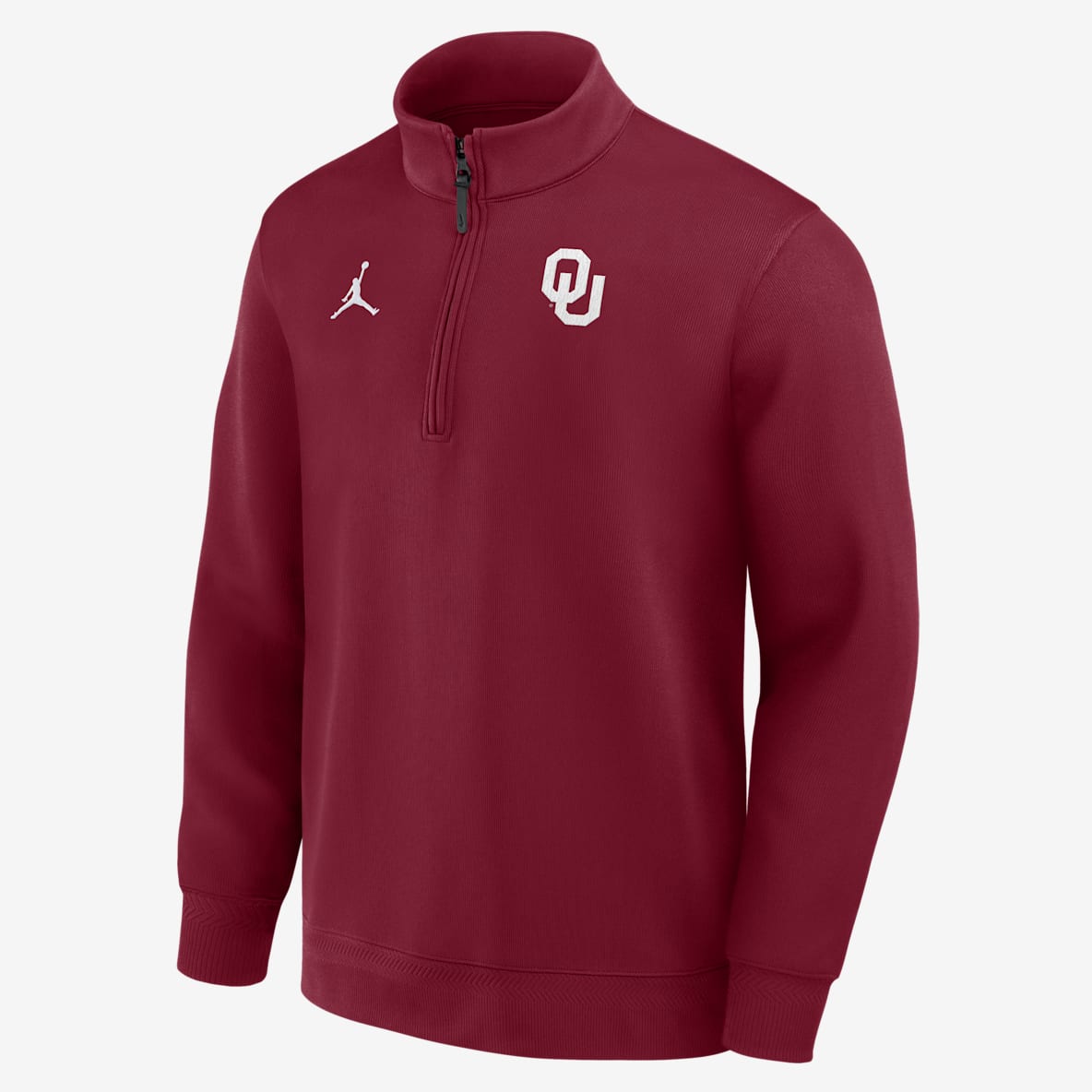 Oklahoma Coaches Oklahoma Coaches Men's Jordan Brand Dri-FIT College Long-Sleeve 1/2-Zip Top