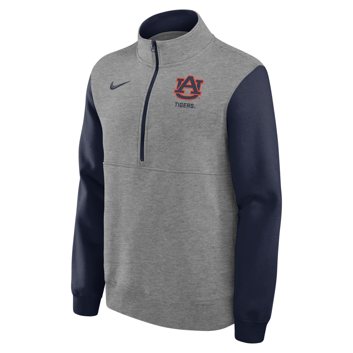 Auburn Club Auburn Club Men's Nike College 1/2-Zip Crew