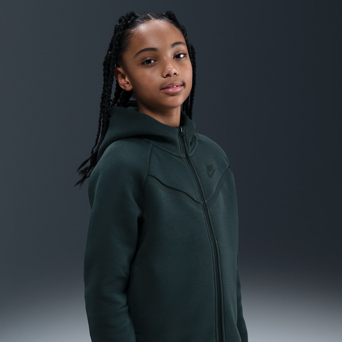 Nike Sportswear Tech Fleece Nike Sportswear Tech Fleece Girls' Full-Zip Hoodie