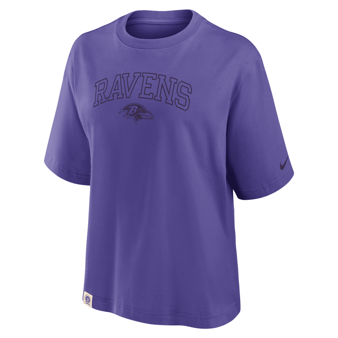 Baltimore Ravens Arch Boxy Baltimore Ravens Arch Boxy Women's Nike NFL T-Shirt