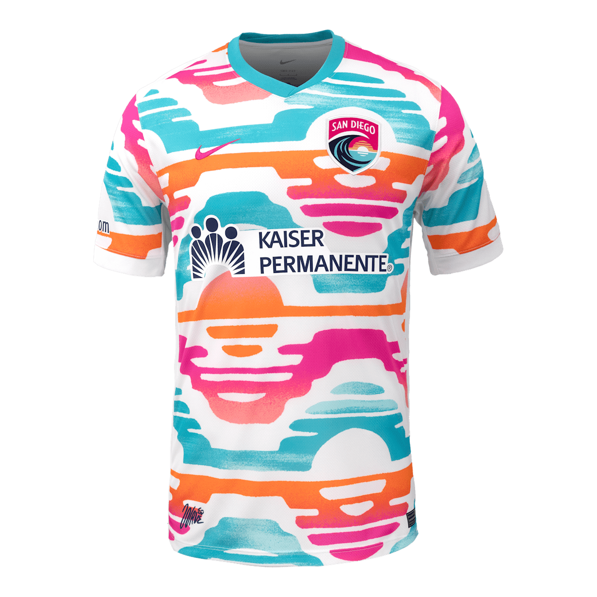 San Diego Wave FC 2025 Stadium Home San Diego Wave FC 2025 Stadium Home Men's Nike Dri-FIT NWSL Replica Jersey