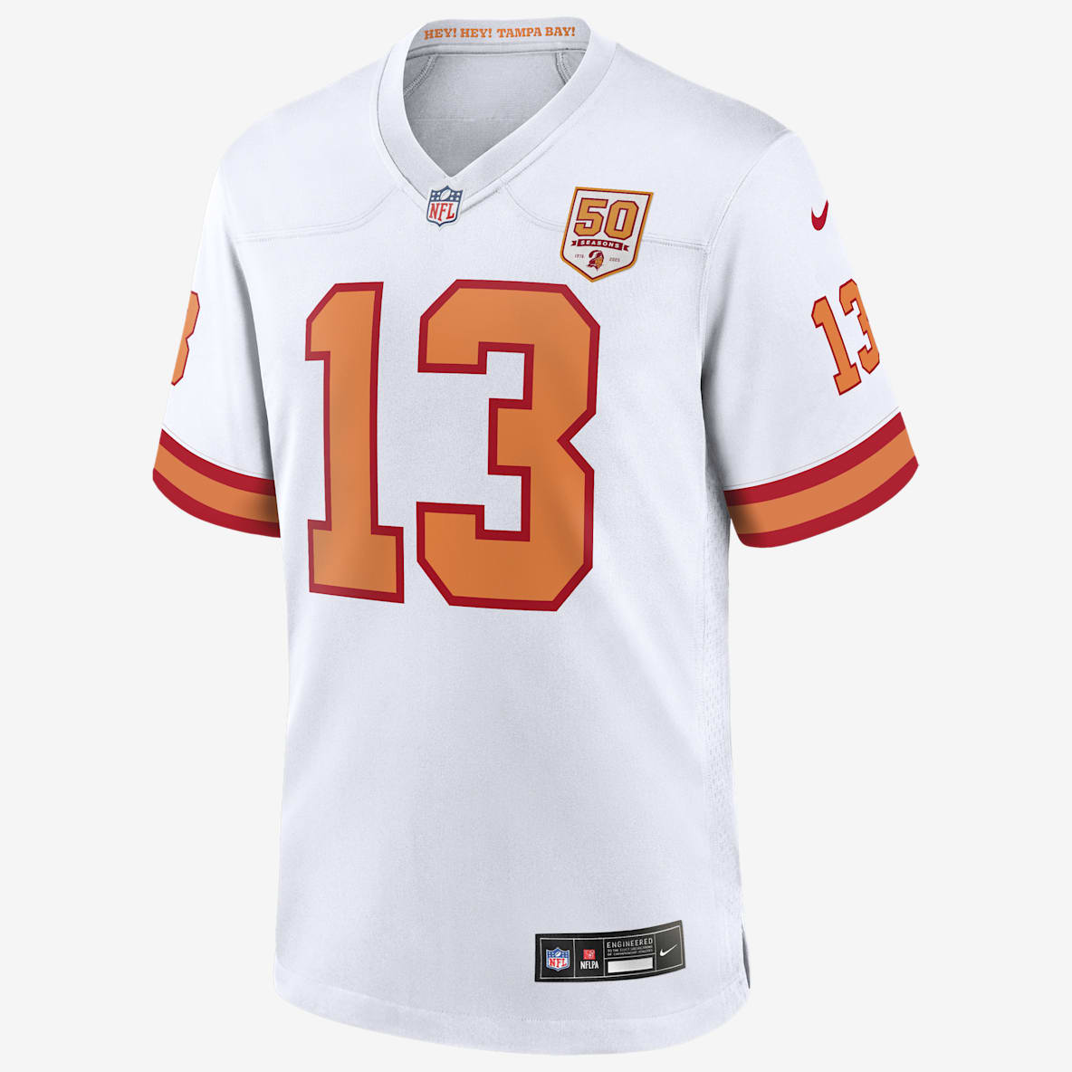 Mike Evans Tampa Bay Buccaneers 50th Season Men's Nike NFL Game Jersey