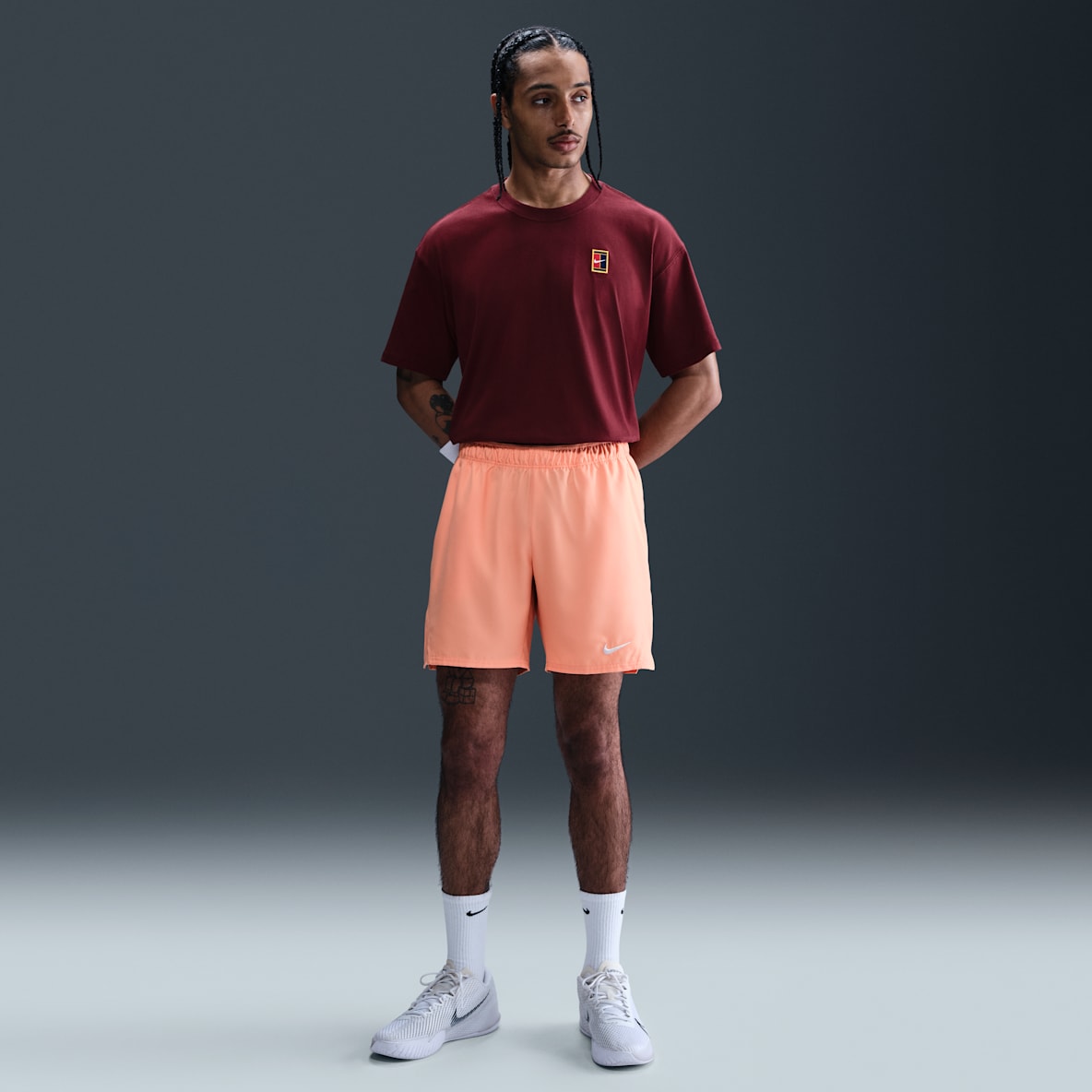 NikeCourt Victory Shorts de tenis Dri-FIT de 18 cm para hombre