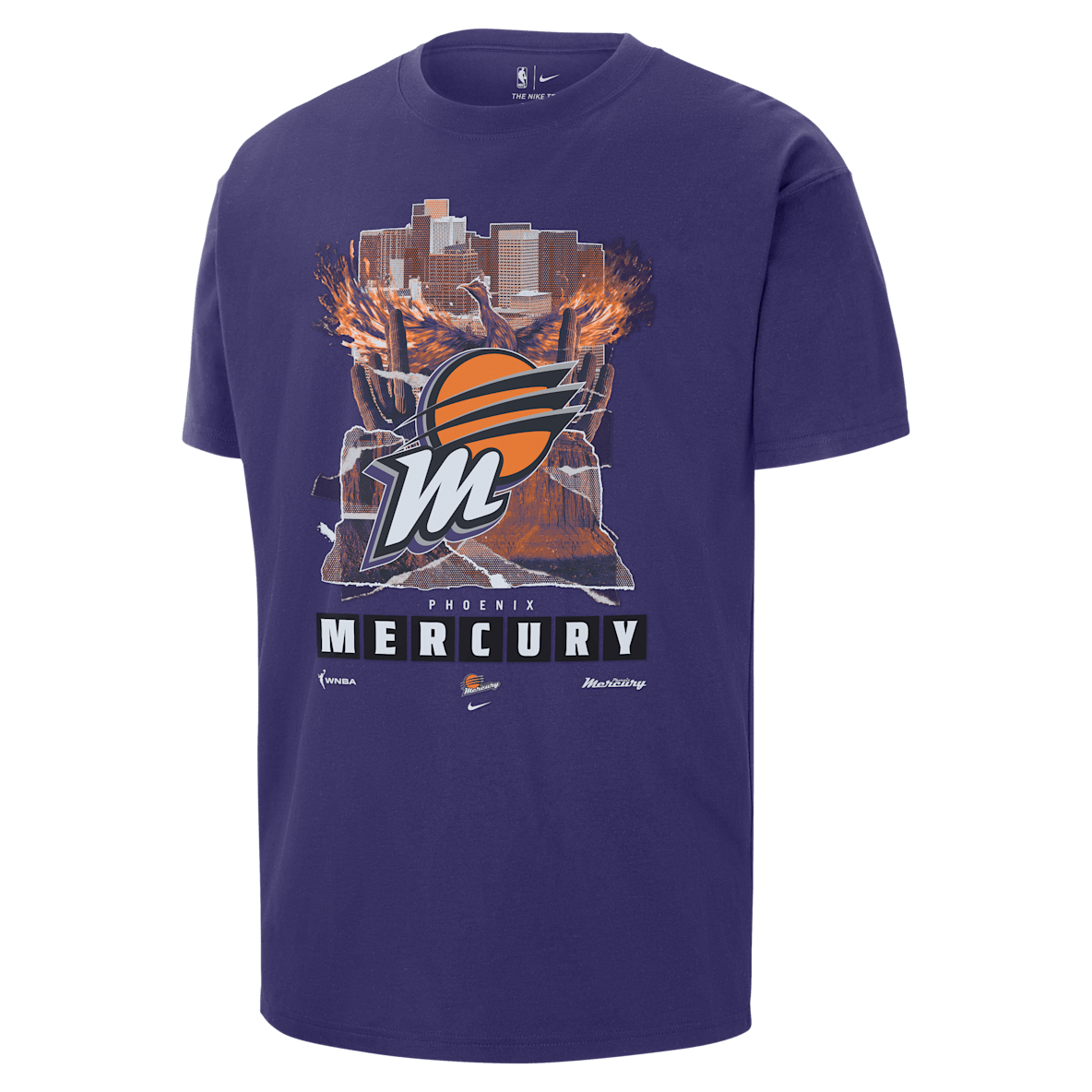 Phoenix Mercury Phoenix Mercury Playera Nike WNBA Max90 para hombre