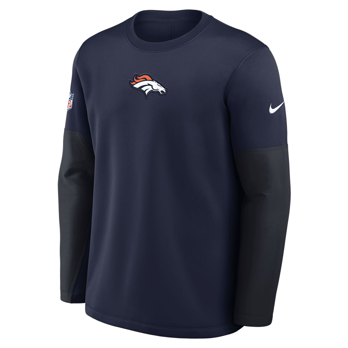 Denver Broncos Scripted To Win Sideline Coach Denver Broncos Scripted To Win Sideline Coach Men's Nike Therma-FIT NFL Long-Sleeve T-Shirt