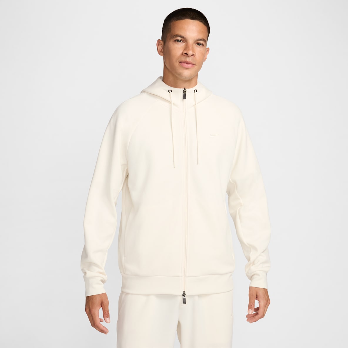 Nike Primary Fleece Sudadera con gorro de alto rendimiento Dri-FIT UV de cierre completo para hombre