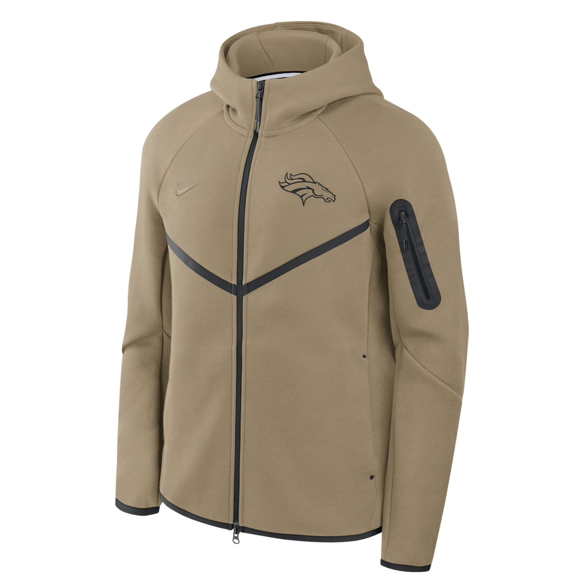 Denver Broncos Tech Fleece Windrunner Denver Broncos Tech Fleece Windrunner Men's Nike NFL Full-Zip Hooded Jacket