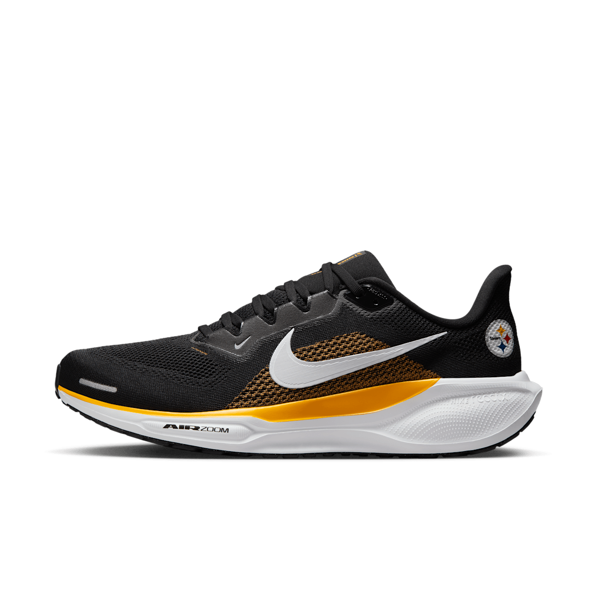 Pittsburgh Steelers Pegasus 41 Men's Nike NFL Road Running Shoes