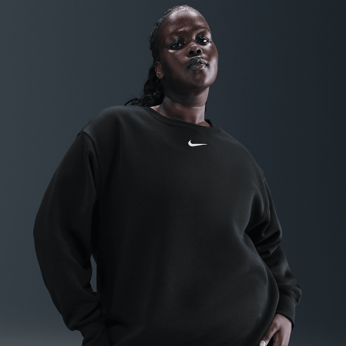 Nike Sportswear Phoenix Fleece Nike Sportswear Phoenix Fleece Women's Oversized Crew-Neck Sweatshirt (Plus Size)