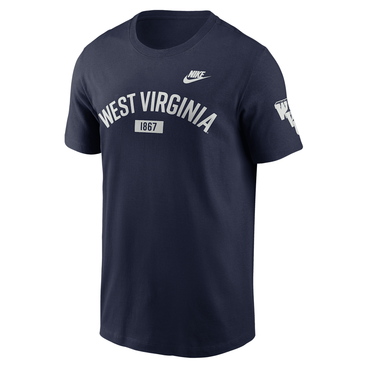 West Virginia Legacy Arch 2-Hit West Virginia Legacy Arch 2-Hit Men's Nike College T-Shirt