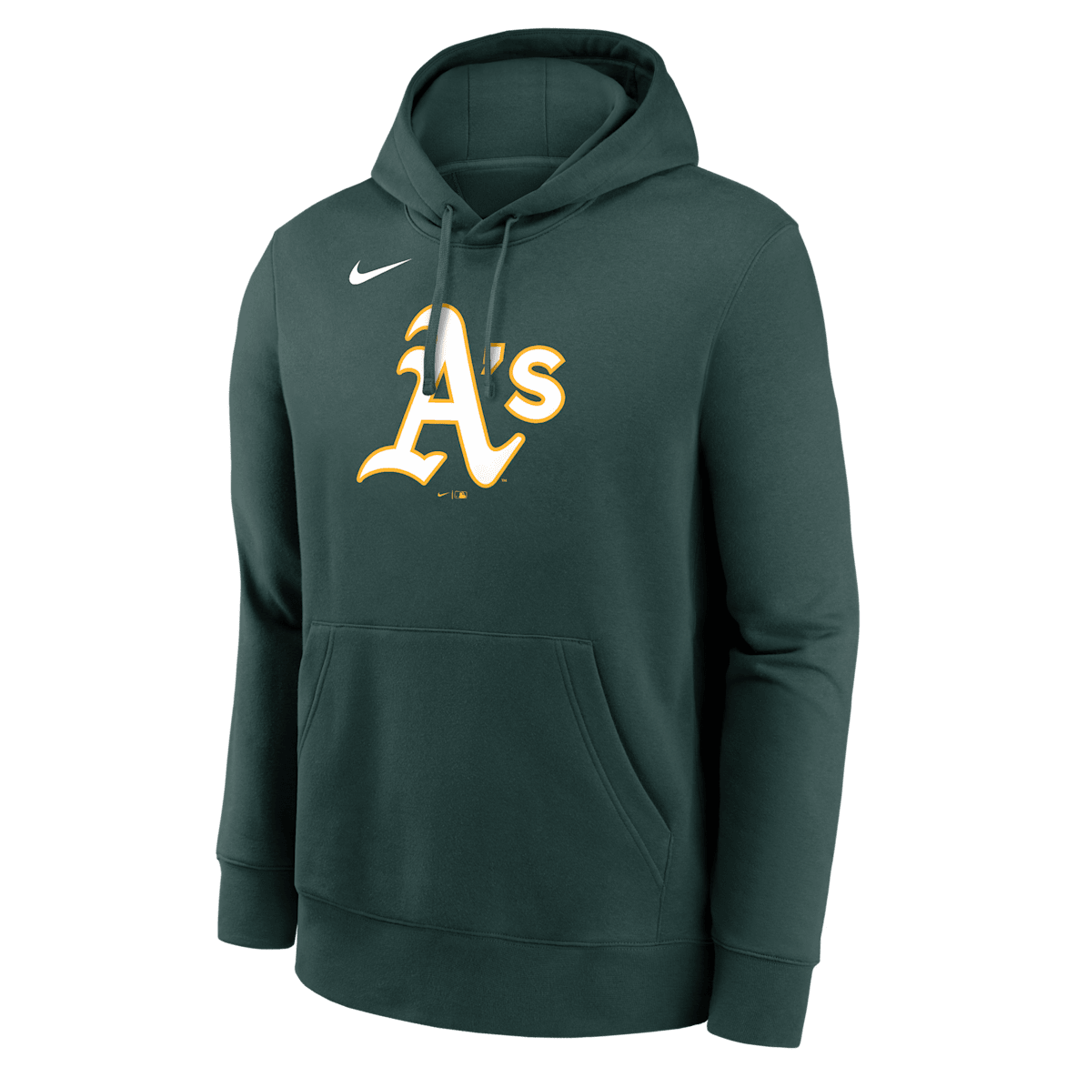 Athletics Logo Club Athletics Logo Club Men's Nike MLB Pullover Hoodie