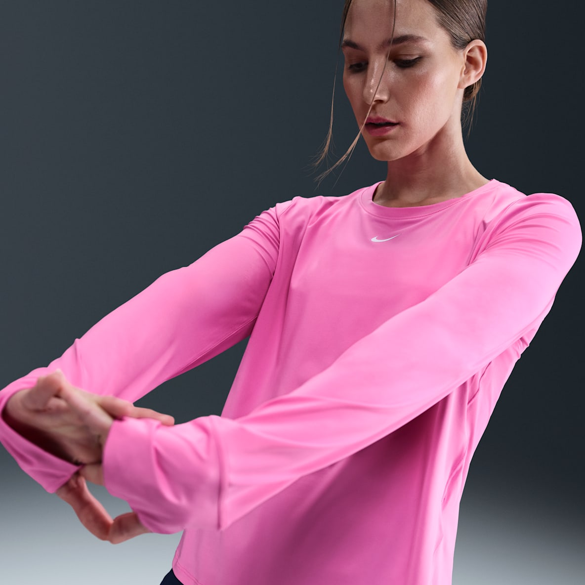 Nike One Classic Dámské tričko Dri-FIT s dlouhým rukávem