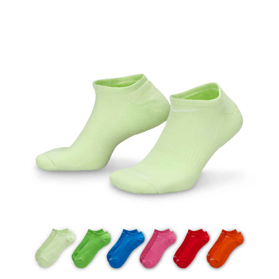 Nike Everyday Plus Cushioned Nike Everyday Plus Cushioned Training No-Show Socks (6 Pairs)