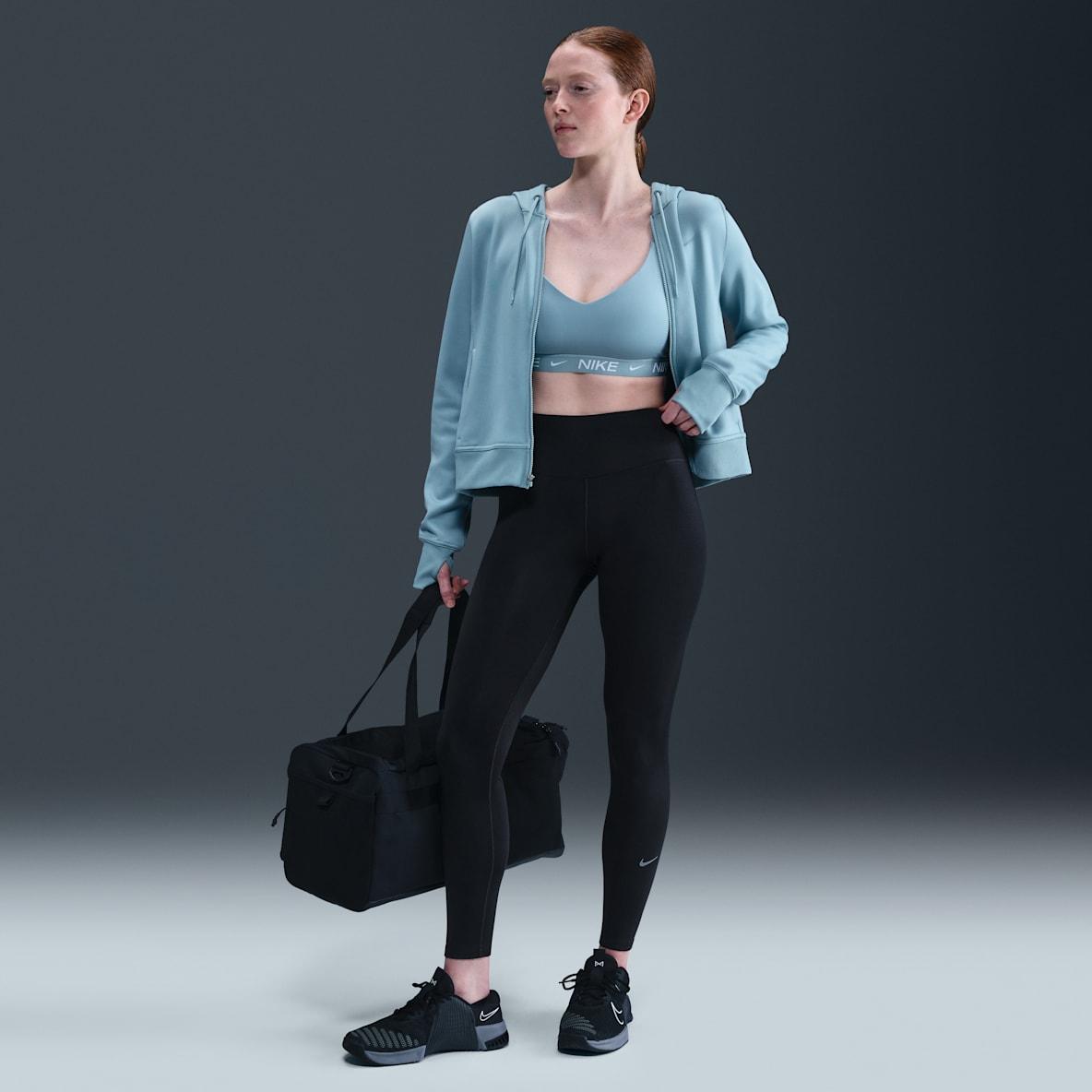 Nike One Nike One Therma-FIT Leggings in voller Länge mit hohem Bund (Damen)